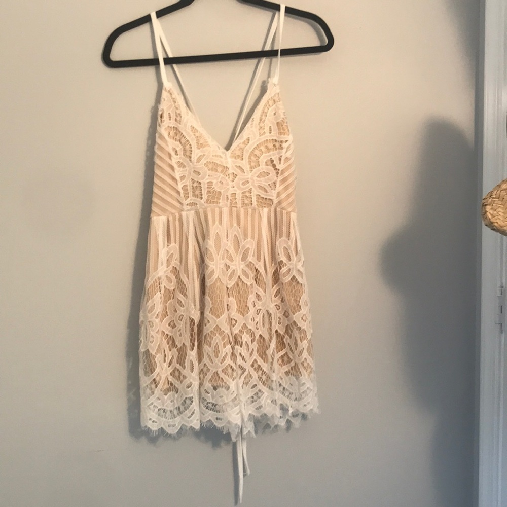 Lace romper